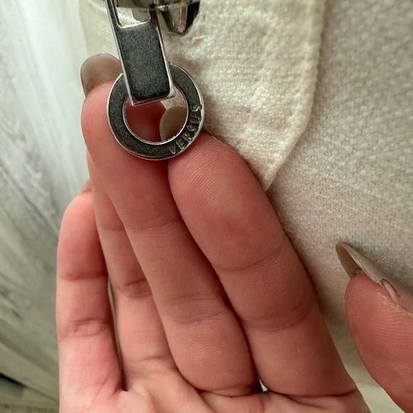 Vintage 2000’s Versus Versace White Mini Skirt - Picture 2 of 7